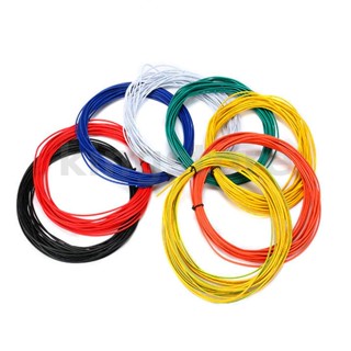 ทางด่วน® 1007 สายไฟ LED 22AWG PVC ขนาด 1.6 มม. ยาว 10 เมตร สําหรับ DIY