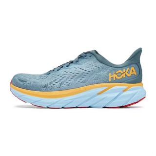 Original HOKA ONE Clifton 8 รองเท้าผ้าใบลําลอง ดูดซับแรงกระแทก สําหรับผู้ชาย เหมาะกับการเล่นกีฬา