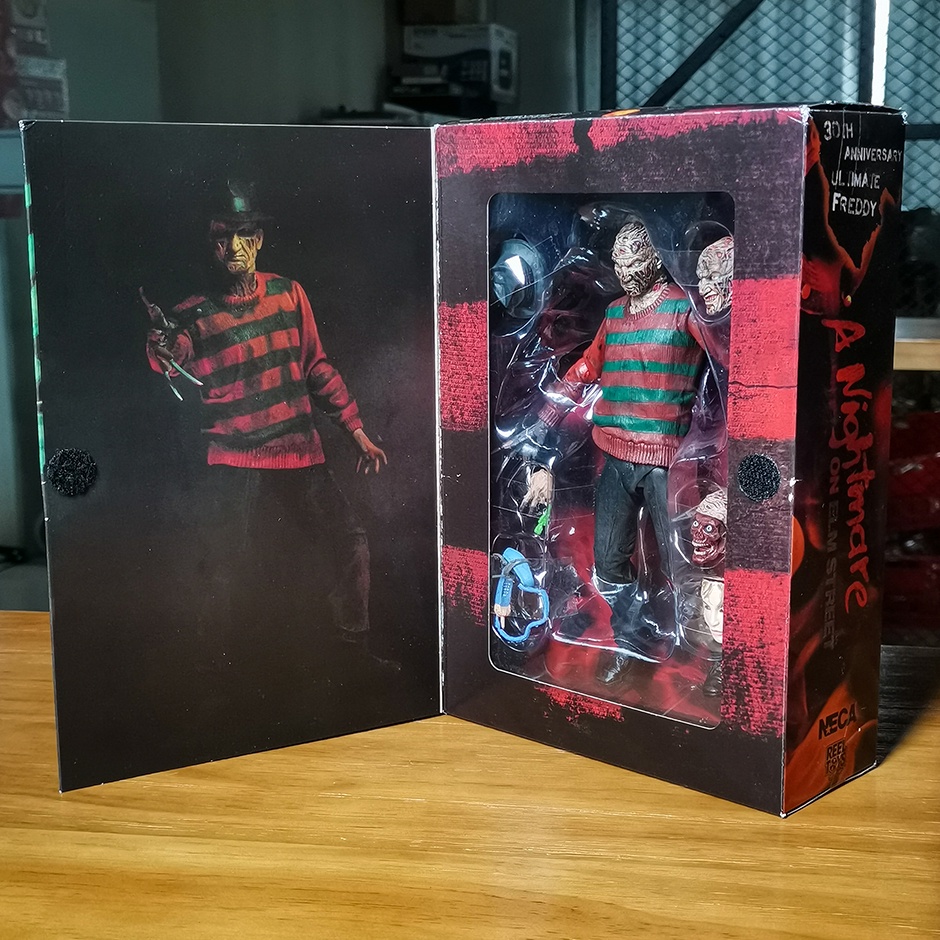Neca โมเดลฟิกเกอร์ อนิเมะ Freddy KruegerAction ถอดออกได้ ของเล่นสะสม ของขวัญ สําหรับเก็บสะสม