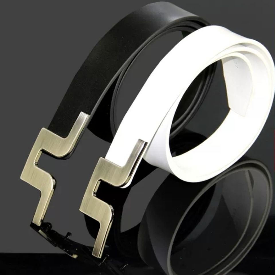 JL Golf Unisex Golf Casual Belt หนังแท้ Simple Belt ZXKH