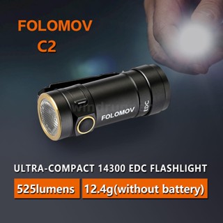 Folomov EDC C2 Nicha E21A ไฟฉายแม่เหล็ก 8 โหมด 400 ลูเมน