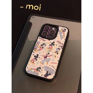 เคสโทรศัพท์มือถือ แบบนิ่ม ลายการ์ตูนดิสนีย์ มิกกี้ มินนี่ กันกระแทก สําหรับ iPhone14 13 pro max 12 11 12 11pro xr x xs 7 8plus