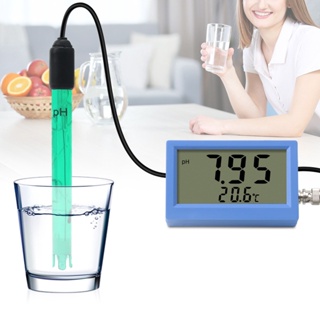 Gardening House 2 in 1 Digital PH /Temperature Meter Water Quality Tester for Swimming Pool Supplies EU 230‑240V