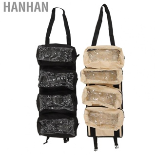 Hanhan Roll Up Tool Bag Detachable Rollable Storage Bag Wear Resistant 31cm Width 78.5cm Length Convenient for Wrench