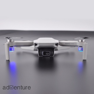 Adven Mavic ไฟสัญญาณเตือน LED สีแดง สีฟ้า ขนาดเล็ก ชาร์จไม่ได้ สําหรับโดรน Mavic Mini DIY