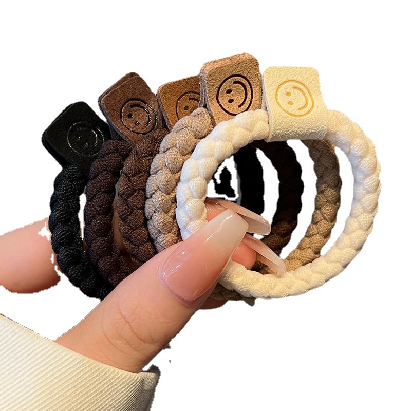 ยางรัดผมหางม้า แบบยืดหยุ่นสูง ทนทาน อุปกรณ์เสริม สําหรับมัดผมหางม้า 5 ชิ้น ราคา ถูกที่สุด ดีลบีเคเค รูปภาพหลัก
