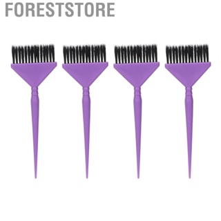 Foreststore Color Tint Applicator  4Pcs Hair Color Brush Reusable Portable  for Home