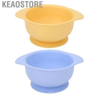 Keaostore Silicone Suction Bowl Baby  Bowls Silicone Bowl With Suction Cups High