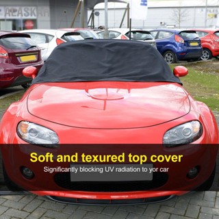 ALASKAR ผ้าคลุมหลังคารถ Soft Top Waterproof UV Protection Weatherproof Heat Insulation Outdoor Roof Cover for Vehicle