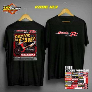 เสื้อยืด พิมพ์ลาย PRIA SATRIA 120R LEGEND SATRIA GANK สําหรับผู้ชาย