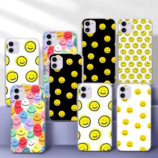 เคสโทรศัพท์มือถือแบบนิ่ม TPU ใส ลายหน้ายิ้ม 136N สําหรับ Samsung S10 S10E S20 Fe Lite S20 Ultra S21 Plus