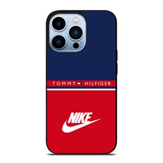 เคสโทรศัพท์มือถือ กันกระแทก ลายโลโก้ Tommy Nik.e สําหรับ IPhone 14 Plus 13 Pro Max 12 Mini X