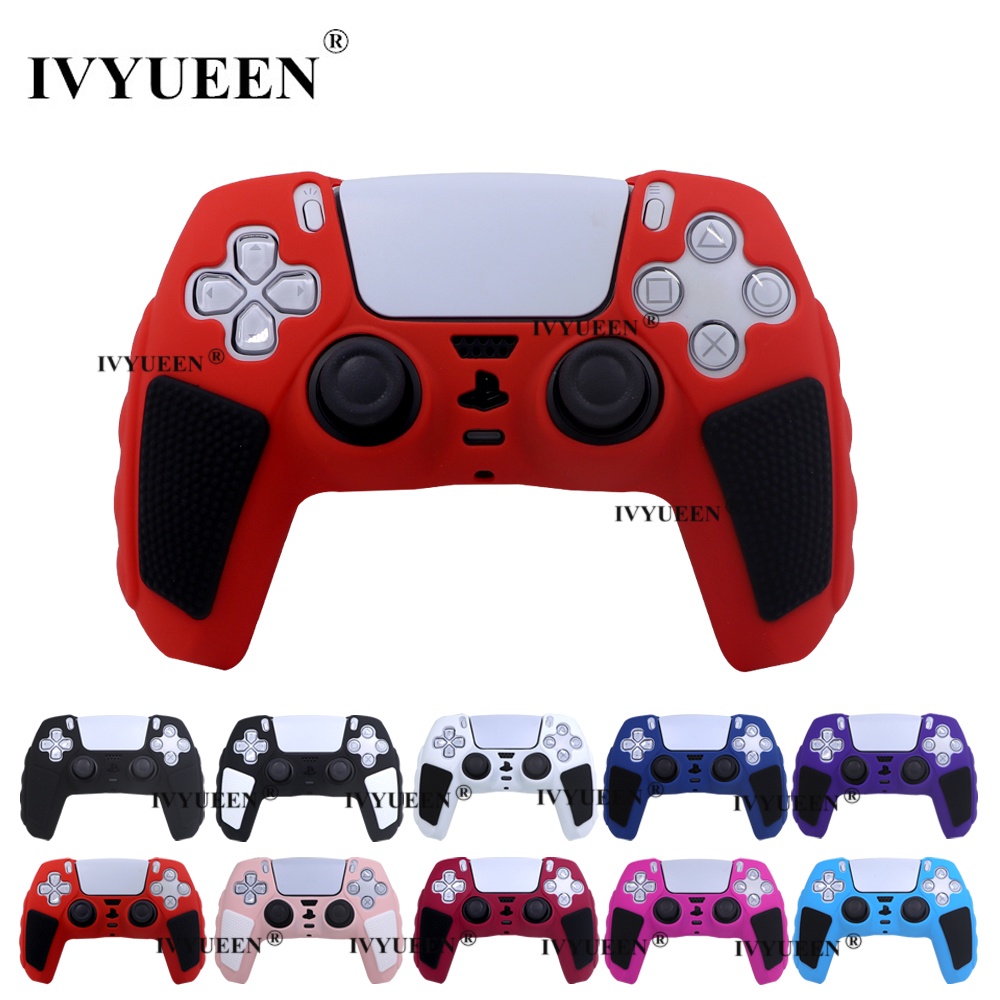 Ivyueen เคสยางซิลิโคน แบบหนาพิเศษ สําหรับจอย PlayStation 5 PS5
