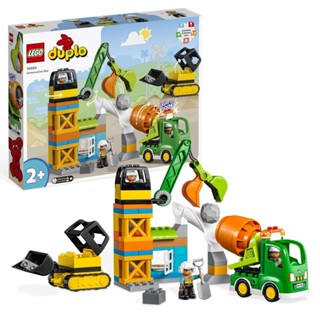 ชุดของเล่นตัวต่อเลโก้ DUPLO Town Construction Site 10990