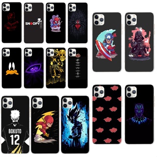 H2 Apple Iphone 11 pro เคส TPU นิ่ม ซิลิโคน ป้องกัน เคสโทรศัพท์ เคสโทรศัพท์ สีดํา