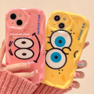 🌈Ready Stock 🏆Compatible For Samsung A14 A13 A12 A53 A51 A52 A03 A04E A50 A30S A32 A34 A22 A23 A54 A24 A33 A30S 3D  Wave Cartoon Phone Case Soft Protection Back Cover