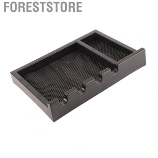 Foreststore Barber Tray Station Strong Adsorption Professional -slip Prevent Breaking Hairdressing Supplies Display Stand Tools Case Box