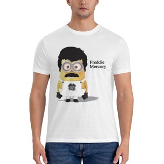 เสื้อยืด พิมพ์ลาย Freddie Mercury คุณภาพสูง เหมาะกับของขวัญ สําหรับผู้ชาย