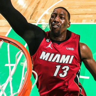 เสื้อกีฬาบาสเก็ตบอลแขนสั้น ลายทีม Miami Heat Jersey No.13 Bam Adebayo 22-23 ชุดเหย้า สําหรับผู้ชาย