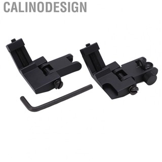 Calinodesign Flip Up Sights  Replacement Spring Loaded Buttons 45 Degree Offset Flip Up Sights  for