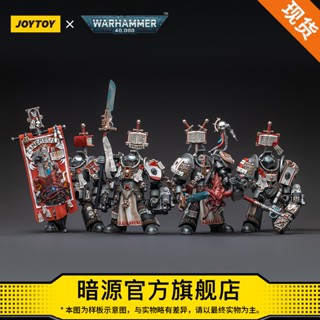 พร้อมส่ง JOYTOY โมเดลทหาร Warhammer 40K สีเทา ขยับได้ 1: 18