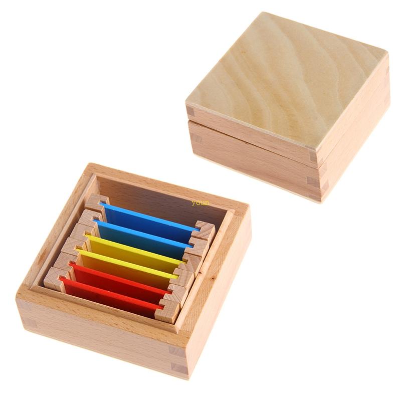 Youn Montessori กล่องแท็บเล็ตไม้ ของเล่นเสริมการเรียนรู้ สําหรับเด็กก่อนวัยเรียน