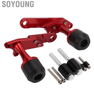 Soyoung Motorcycle Frame Slider Motorcycle  Crash Protector Red for Modification Replacement for CB500X 2019+