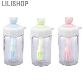 Lilishop Oil Bottle and Brush Oil Dispenser Detachable for BBQ