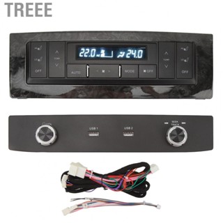 Treee Rear Seat Air Condition Board Temperature Control Volume Control Multimedia  Panel Replacement for Land Cruiser 200 J200