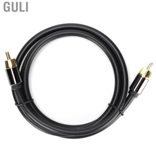 Guli Coaxial Cable Clear Adapter Cable HiFi For Home Entertainment