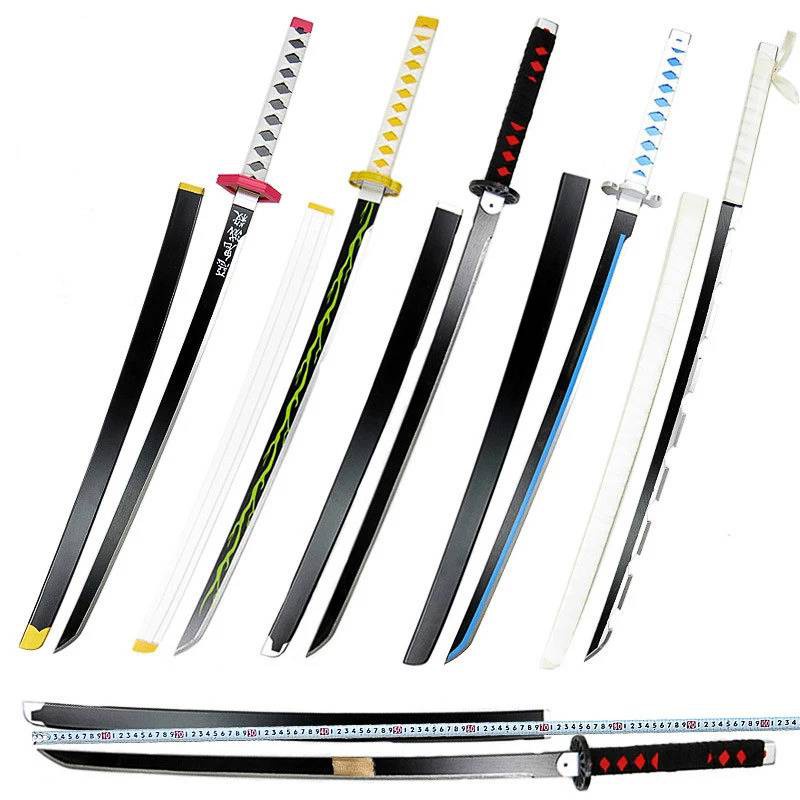 22H ดาบฆ่าอสูร 103cm ดาบพิฆาตอสูร ดาบคอสเพลย์ cosplay ดาบไม้  ดาบ Kimetsu no Yaib - รูปที่ 2