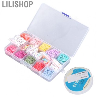 Lilishop Jewelry Beads DIY Crafts Rice Beads Rice Beads Round Beads Bracelet Ornament J