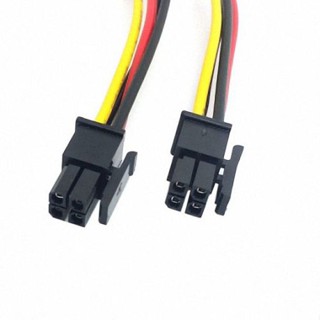 Xiwai ATX Molex ไมโครฟิต เชื่อมต่อ 4Pin ตัวผู้ เป็นตัวผู้ สายไฟ 60 ซม.