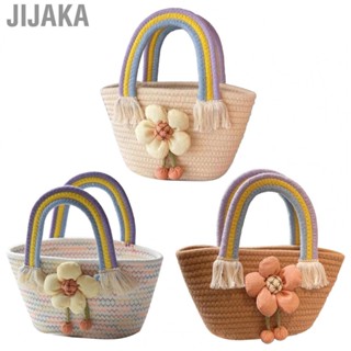 Jijaka Beach Woven   Knitting  Floral Decoration Lightweight Jute  for Women for Wedding