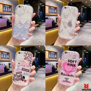 เคส iPhone 6 6S 7 8 6 PLUS 6S PLUS 7 PLUS 8 PLUS X XS XSMAX กรณีโทรศัพท์มือถือลายน่ารักครีม TY2