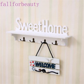 FALLFORBEAUTY ชั้นวางหมวก แบบไม้ สไตล์โมเดิร์น สําหรับครัวเรือน