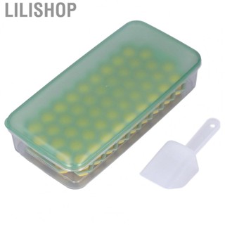 Lilishop Ice Cube Mold  Ice Mould Box Double Layer 94 Grid with Ice Scoop for Dessert Shop