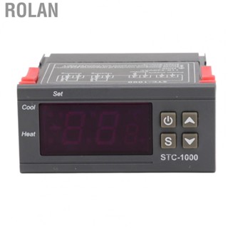 Rolan Microcomputer Control Thermostat Switch  Temperature Setting Lightweight ABS 110V‑220V Thermostat Switch  for