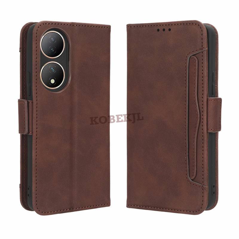Vivo T2 T1 T1x Y02 Y02A Y02S Y01 T 2 VivoT2 5G Flip Leather Multi-Card Slot Wallet Phone Case Stand 