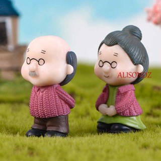 Alisondz ตุ๊กตาการ์ตูนนางฟ้าขนาดเล็กสําหรับตกแต่งบ้านตุ๊กตา