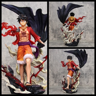 โมเดลฟิกเกอร์ One Piece LX MAX Luffy PVC ขนาด 28 ซม. ของเล่นสะสม สําหรับเด็ก