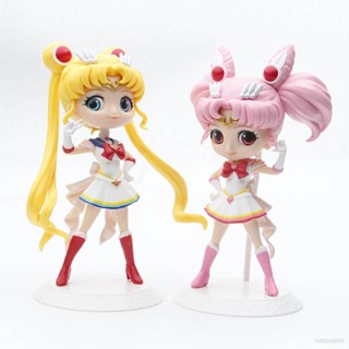 Gp1 โมเดลฟิกเกอร์เซเลอร์มูน Chibiusa เครื่องประดับ สําหรับตกแต่งบ้าน เค้กวันเกิด 2 ชิ้น