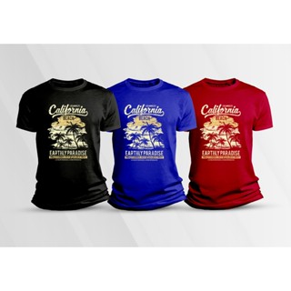 เสื้อยืดวินเทจ เสื้อสกรีนCalifornia **มีเก็บเงินปลายทาง**