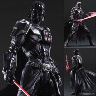 โมเดลฟิกเกอร์การ์ตูนอนิเมะ Star Wars Jedi Knight Black Knight Can Do-it