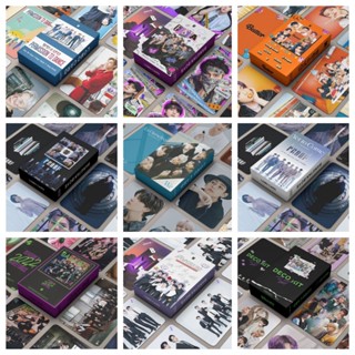 Kpop โฟโต้การ์ด BTS LOMO JK V JIMIN JIN SUGA RM 55 ชิ้น ต่อกล่อง