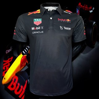 เสื้อโปโล Polo Shirt F1 Red Bull Racing เสื้อโปโลฟอร์มูลาวัน ทีม เรดบูล เรสซิ่ง #FM0054 ไซส์ S-5XL