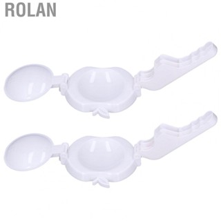 Rolan 2pcs/set Manual Dumpling Wrappers Pressing Mould Rustproof Dumpling Skin MX