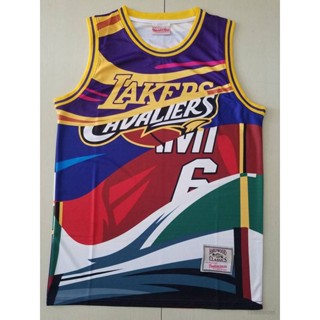 Sy3 เสื้อกีฬาบาสเก็ตบอล พิมพ์ลาย Lakers Cavaliers James Jersey พลัสไซซ์ สําหรับผู้ชาย และผู้หญิง YS3