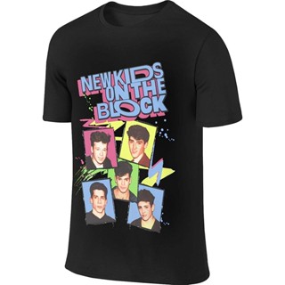 Newkids On Theblock เสื้อยืด ระบายอากาศ สีดํา สําหรับผู้ชาย