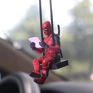 Marvel Deadpool Deadpool Car Pendant Rearview Mirror Automobile Hanging Ornament Car pendant car interior decoration